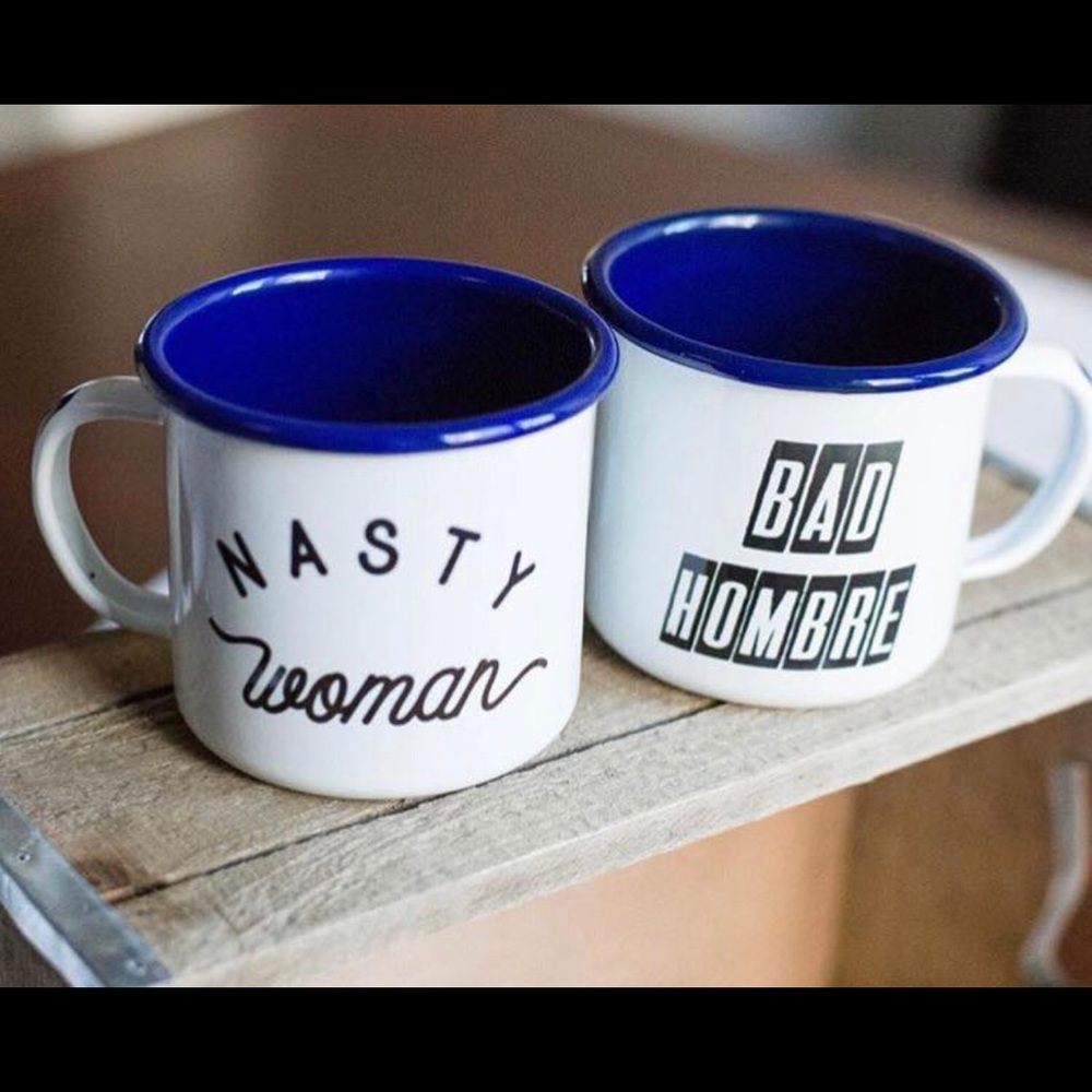 Matching metal cups